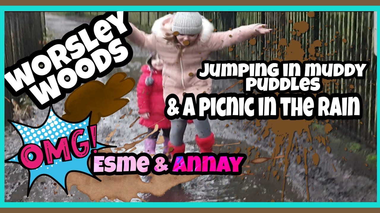 Jumping in muddy puddles @ worsley woods. | KIDS FUN & PICNIC