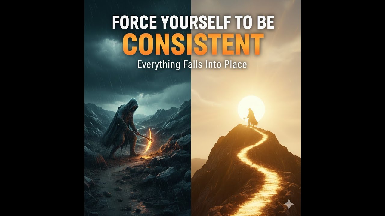 Force Yourself to Be Consistent, Everything Falls Into Place
