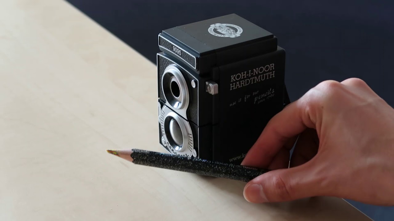 How to sharpen JUMBO pencils with table sharpener