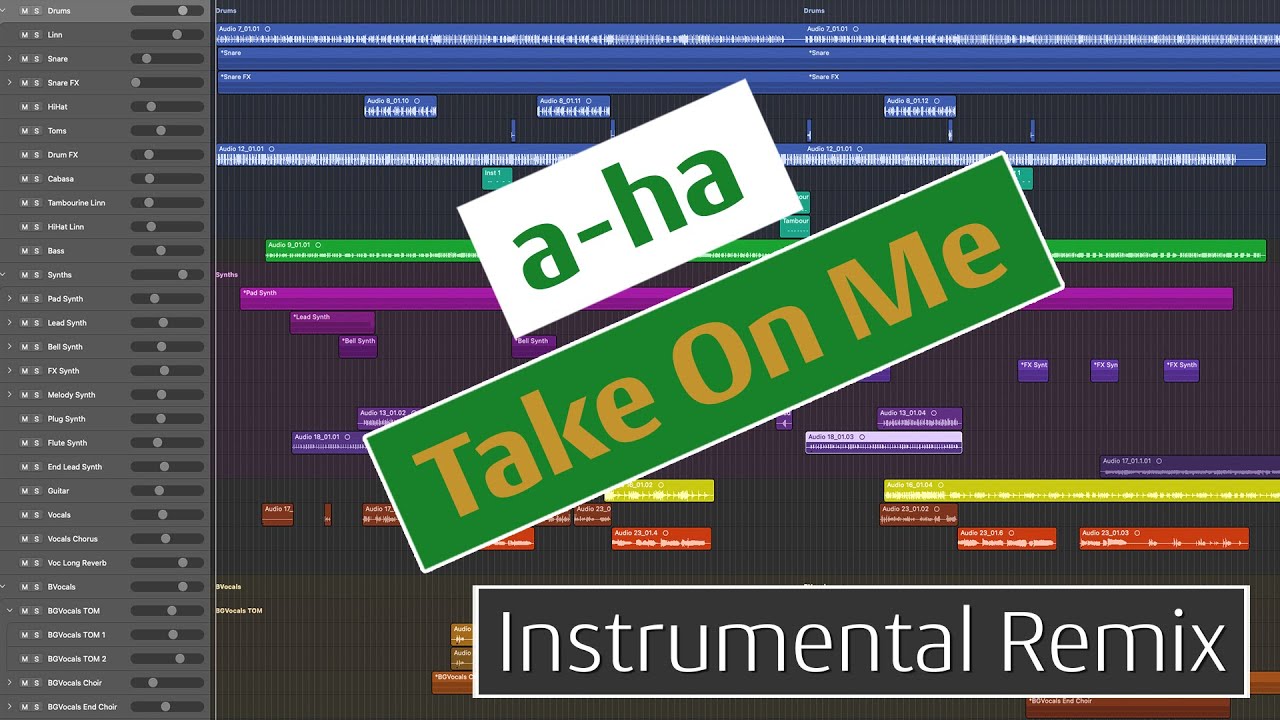 a-ha - Take On Me (Instrumental Remix)