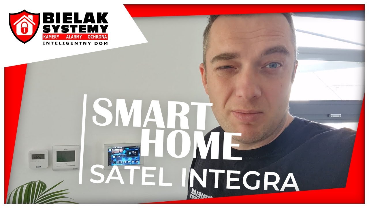 SMART HOME WRAZ Z SERCEM I DUSZĄ SATEL INTEGRA TWOIM DOMU STEROWANIE TABLETEM INT-TSI