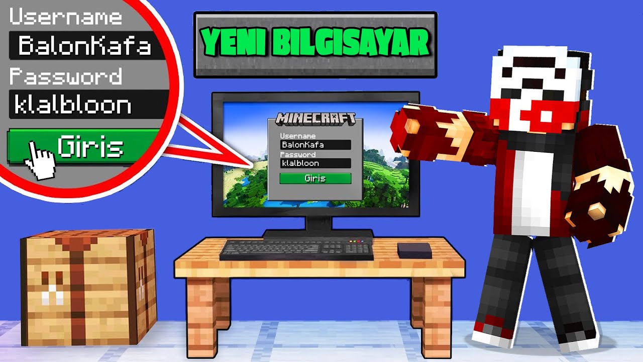 BalonCraft #750 - BALON KAFA'ya BİLGİSAYAR ALDIK - Minecraft