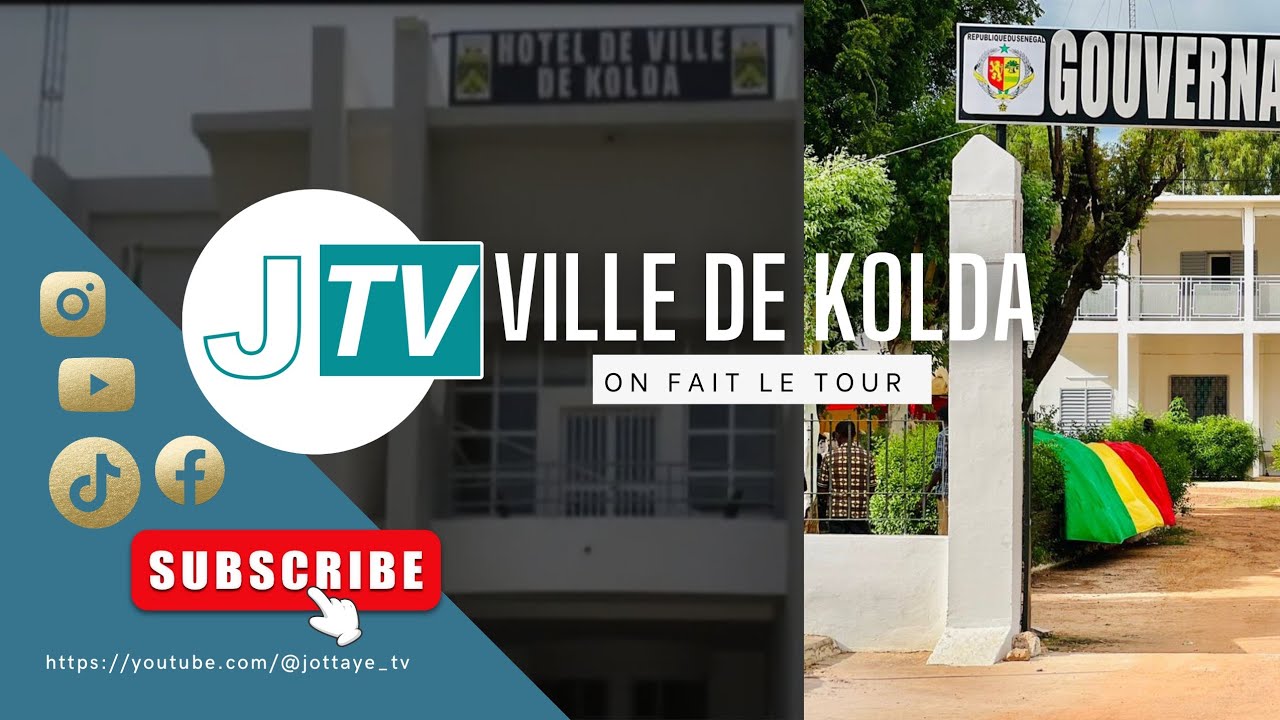 Tour de la ville de Kolda #casamance #kolda  #senegal #afrique #rts