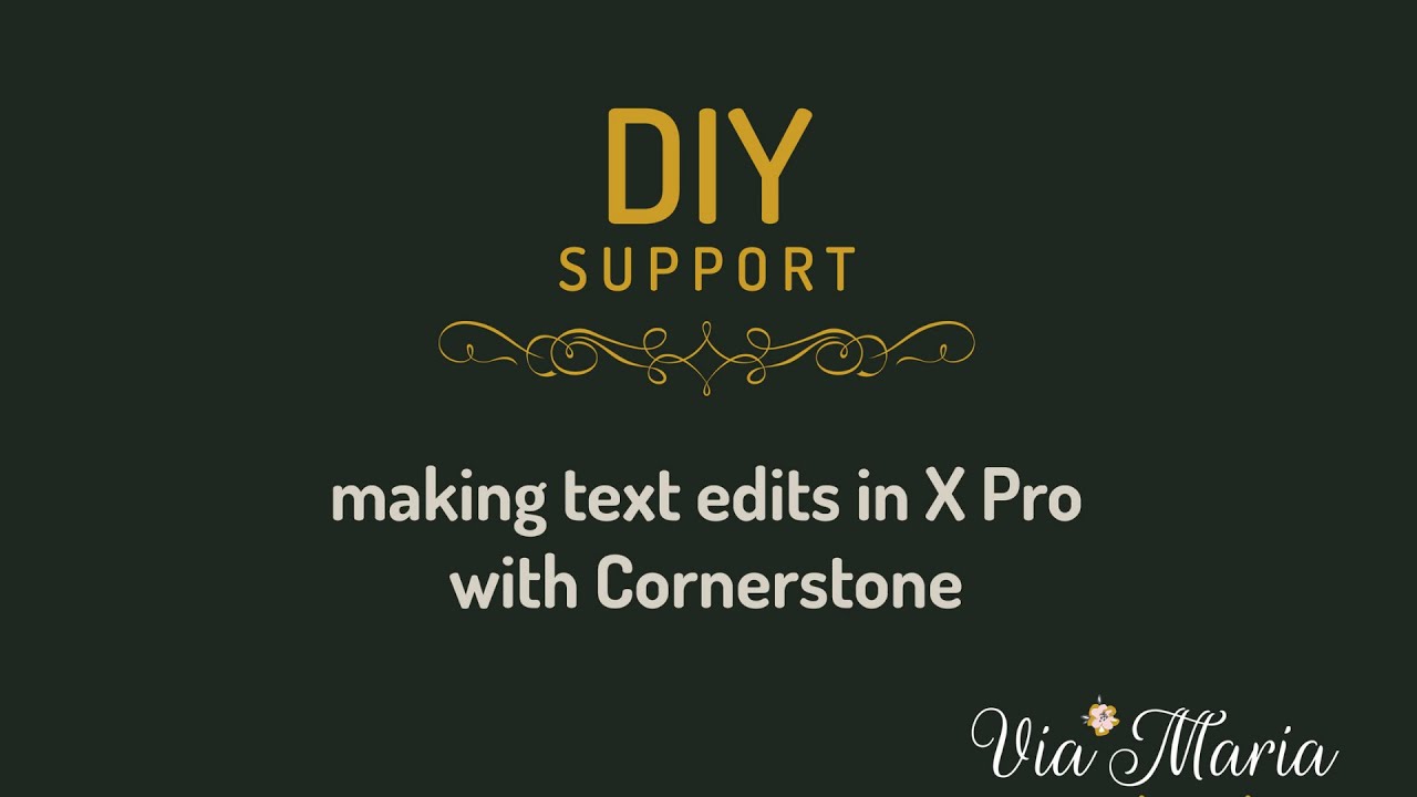 making text edits using X Pro WordPress theme