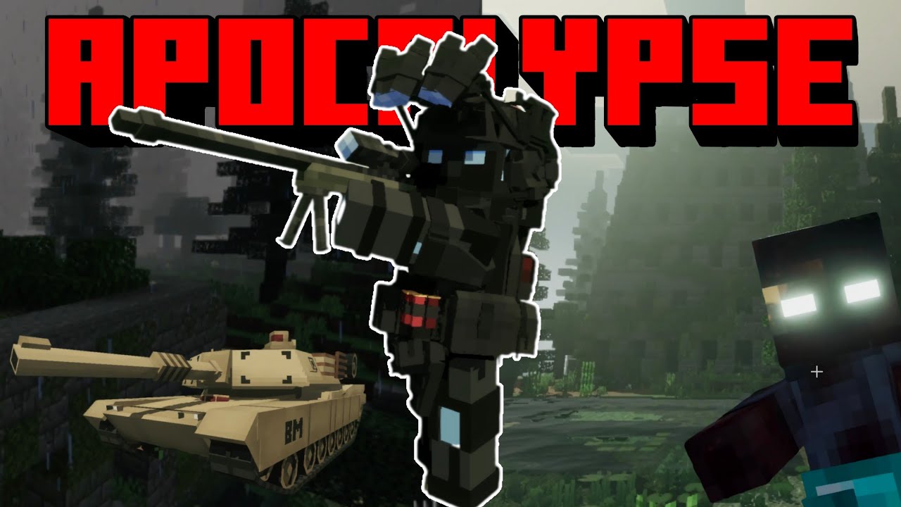 ZOMBIE APOCALYPSE ADDON COMBINATION + MAP | MINECRAFT BEDROCK EDITION 