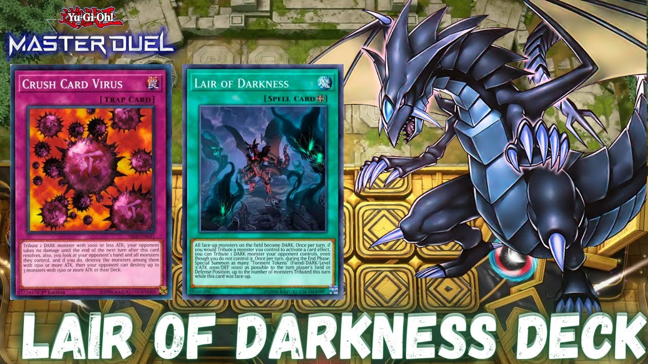 Critias Lair of Darkness Deck Raids Metas in Ranked Master Duel | YGO