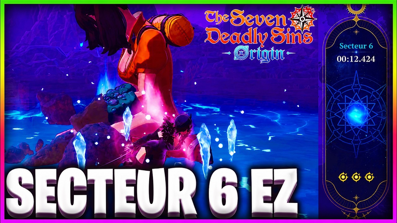 SECTEUR 6, DIANE SE FAIT ONE SHOT😂😂😂😂   (+ r&eacute;action reroll stuff SUUUUUU) ! - 7DS: Origin