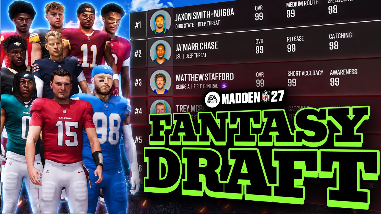 I Restarted the NFL&hellip;with a Fantasy Draft