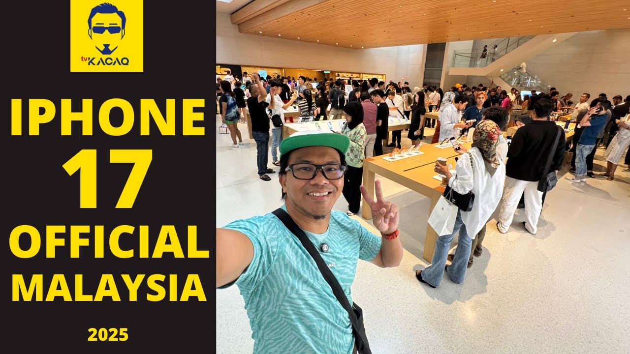 IPHONE 17 PALING BERBALOI | Apple Store TRX Malaysia Vlog 2025