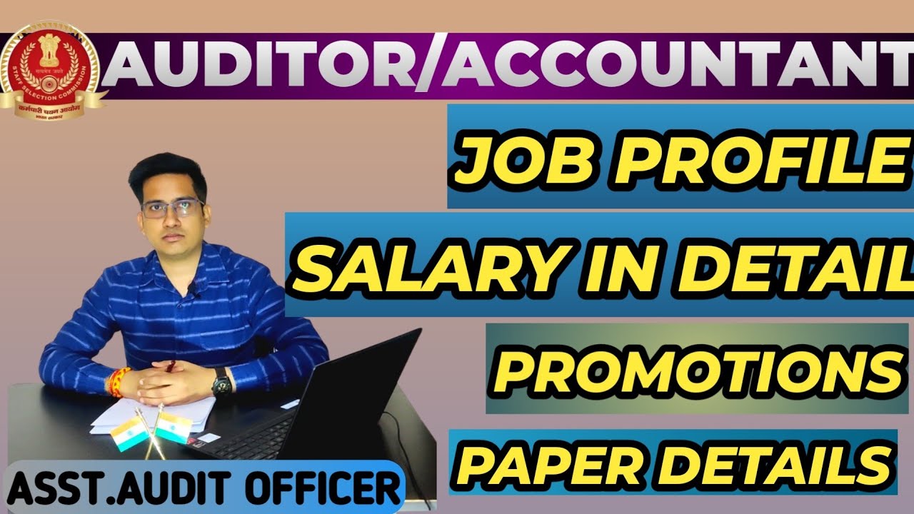 AUDITOR/ACCOUNTANT Job Profile || SALARY in Detail || Promotions #ssc #ssccgl #auditor #accountant 🔥