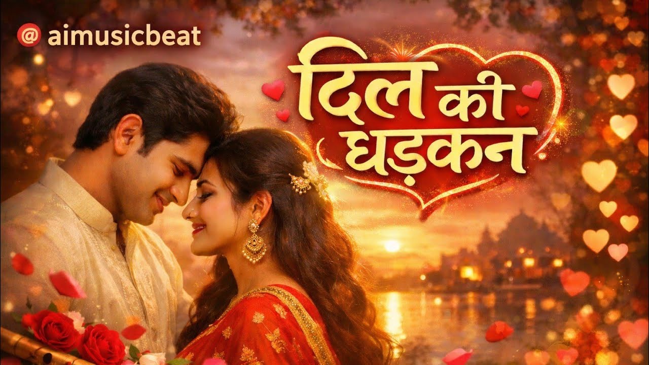 Dil Ki Dhadkan | Evergreen Romantic 90s Love Song | AI Music Hindi | @aimusicbeat #evergreenhits 