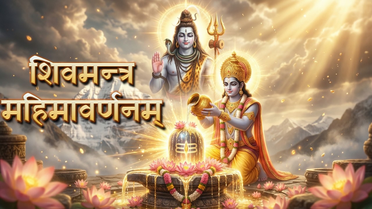 शिवमन्त्रमहिमावर्णनम् | Glory of Shiva Mantra | Powerful Vedic Chant #mantra #stotram