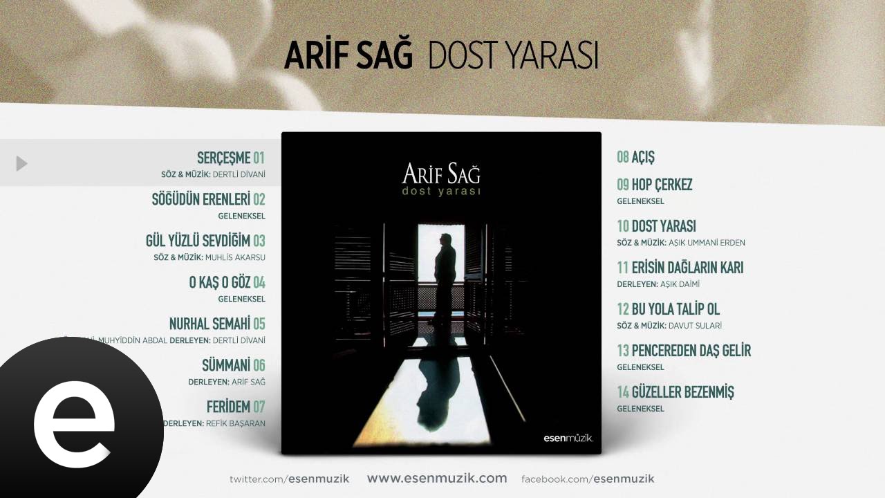 Ser&ccedil;eşme (Arif Sağ) Official Audio #ser&ccedil;eşme #arifsağ - Esen M&uuml;zik