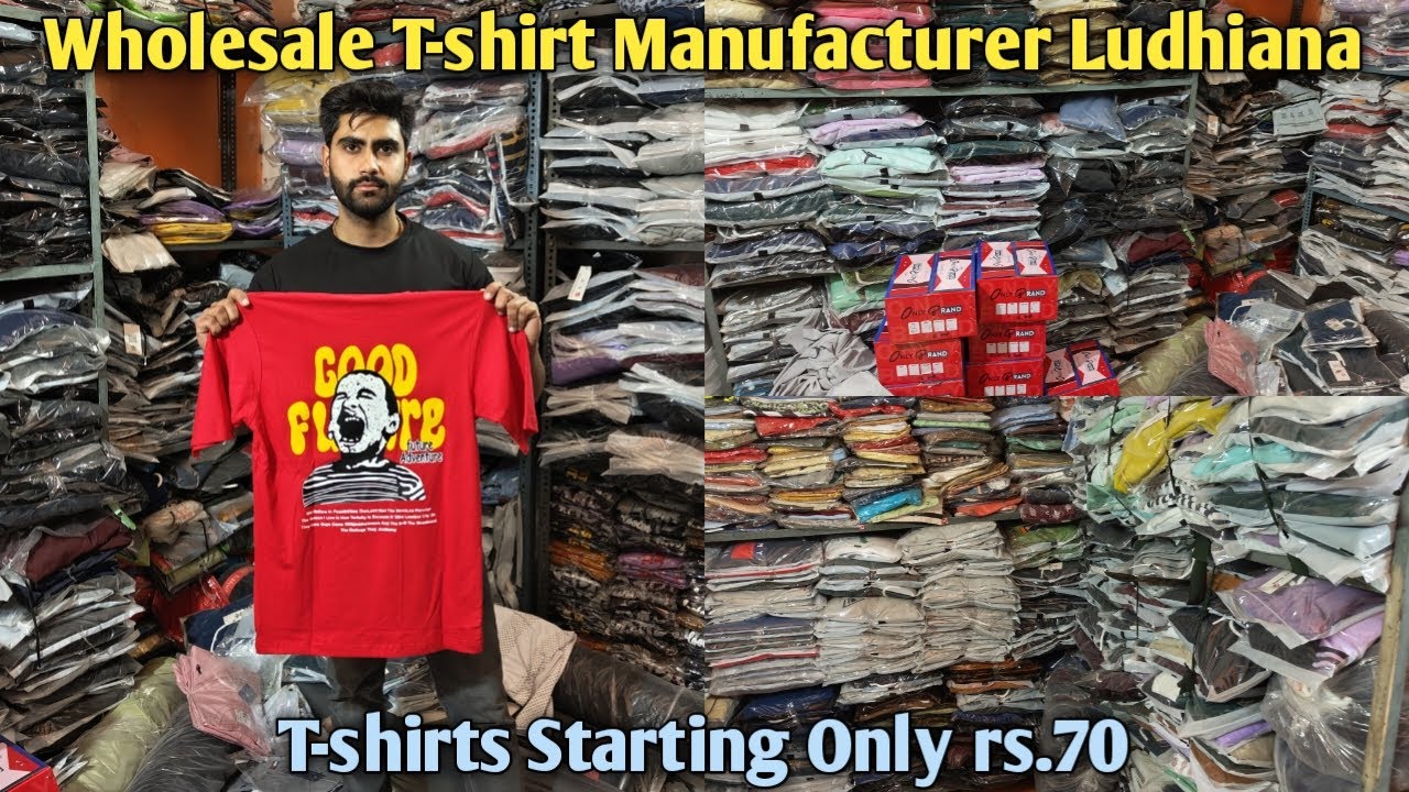 Wholesale Tshirt Manufacturer Ludhiana T-shirt, Lower Direct from Factory Kapoor Hosiery Ludhiana
