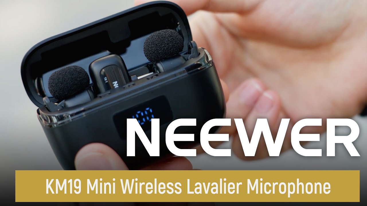 Introducing the NEEWER KM19 Mini Wireless Lavalier Microphone