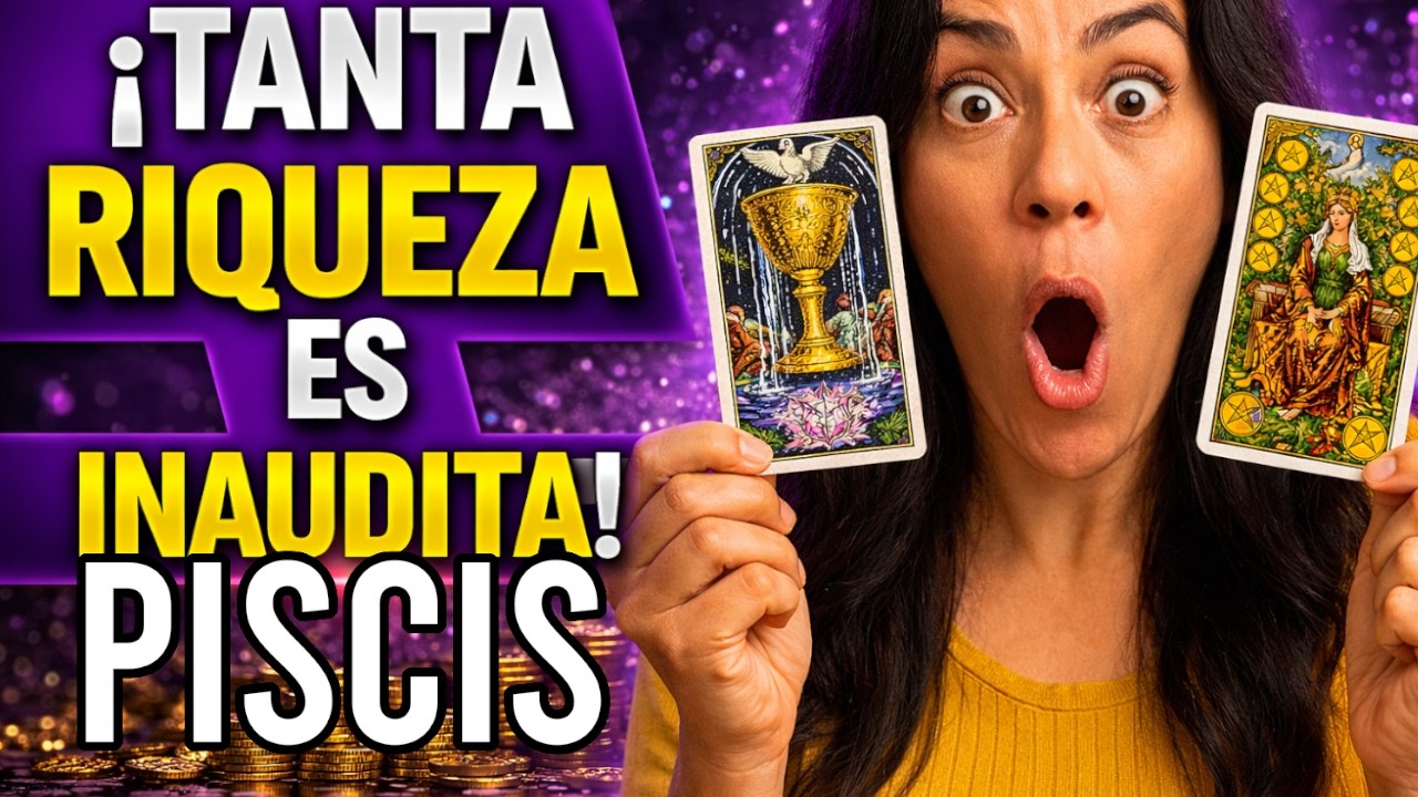PISCIS ⚠️ VAS A ENLOQUECER DE EUFORIA!! LO QUE NO VES ESTÁ POR ESTALLAR!  ⚠️ #PISCIS