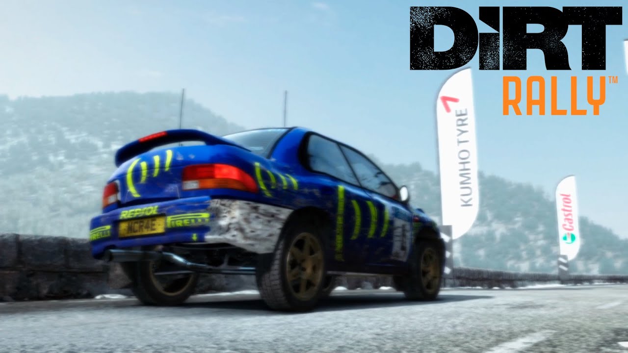 DiRT Rally: Чемпионат мастеров в Монте-Карло на Subaru Impreza 1995