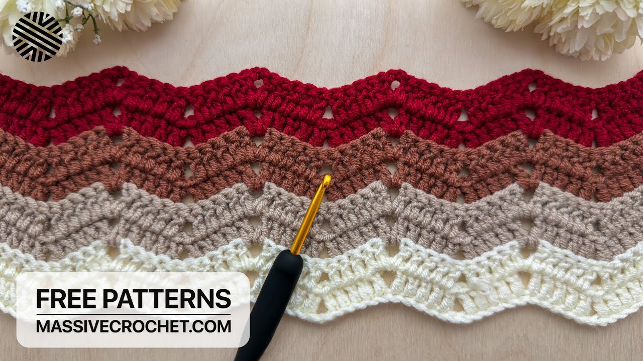 SUPER EASY & UNUSUAL Crochet Pattern for Beginners! 👌 ❤️ Crochet Stitch for Baby Blanket & Bag