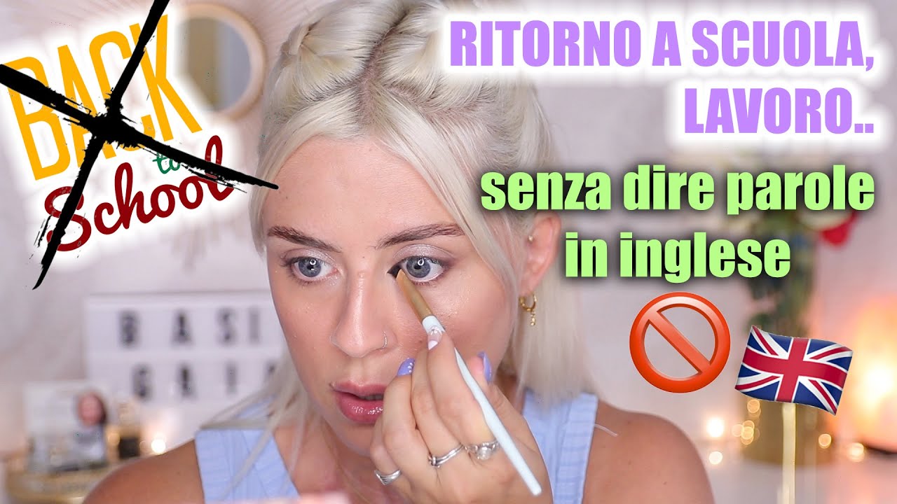 TRUCCO PER SCUOLA/LAVORO SENZA DIRE PAROLE IN INGLESE *torna la biutiguru poraccia*