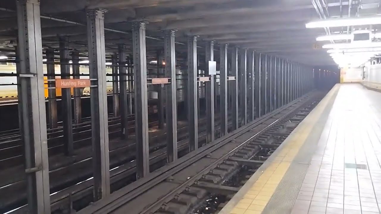 SEPTA Metro Broad Street Line Northbound B3 Spur Limited-stop Train Bypasses Hunting Park Avenue
