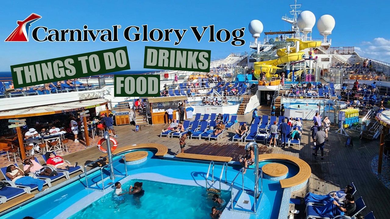 Видеоблог круиза Carnival Glory с Молли и Легендой