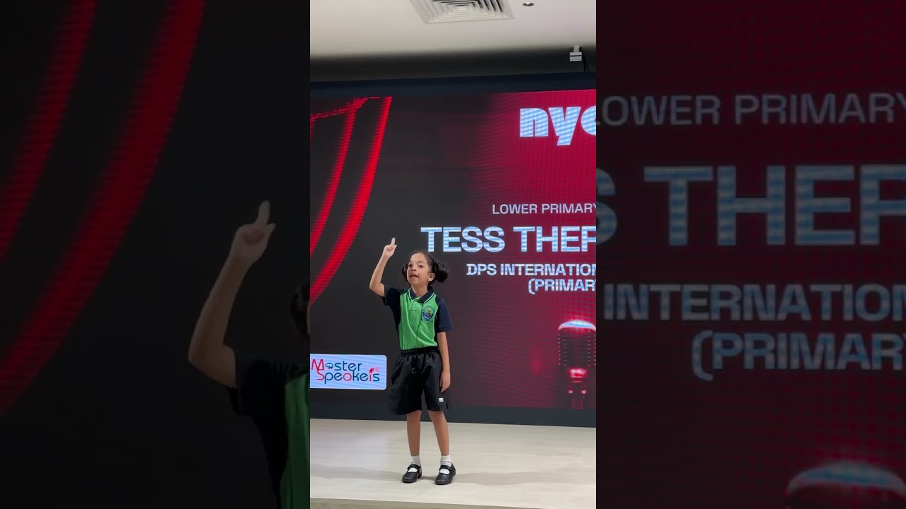 Little Speaker, Big Dream: Dream for Singapore in 10 Years | National Youth Orator Championship 2025