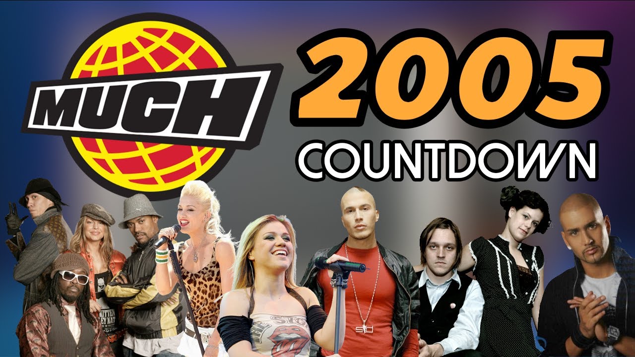 All the Songs from the 2005 MuchMusic Countdown