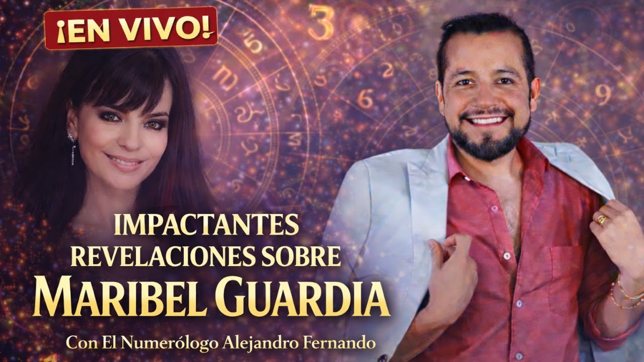 ¡EN VIVO! NUMERÓLOGO Y SUS IMPACTANTES REVELACIONES SOBRE MARIBEL GUARDIA