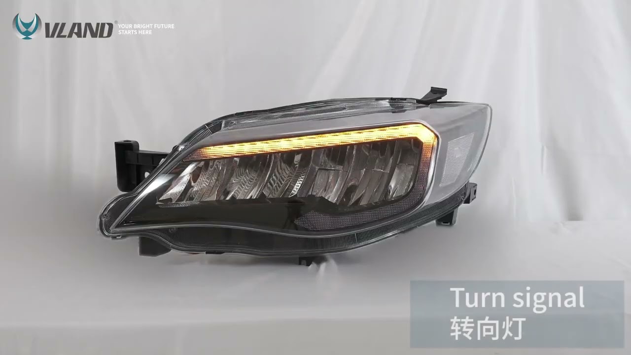 Vland Full LED Headlight for Subaru WRX 2008-2011