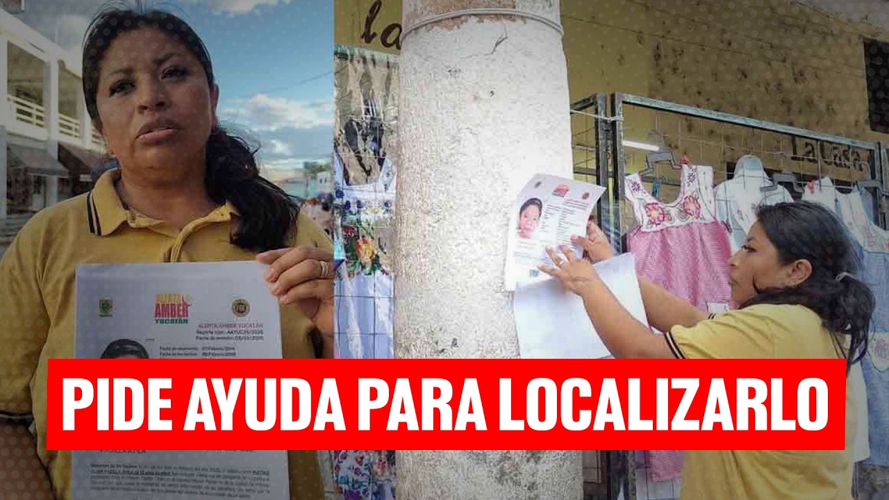 Piden ayuda para localizar a menor sustraído
