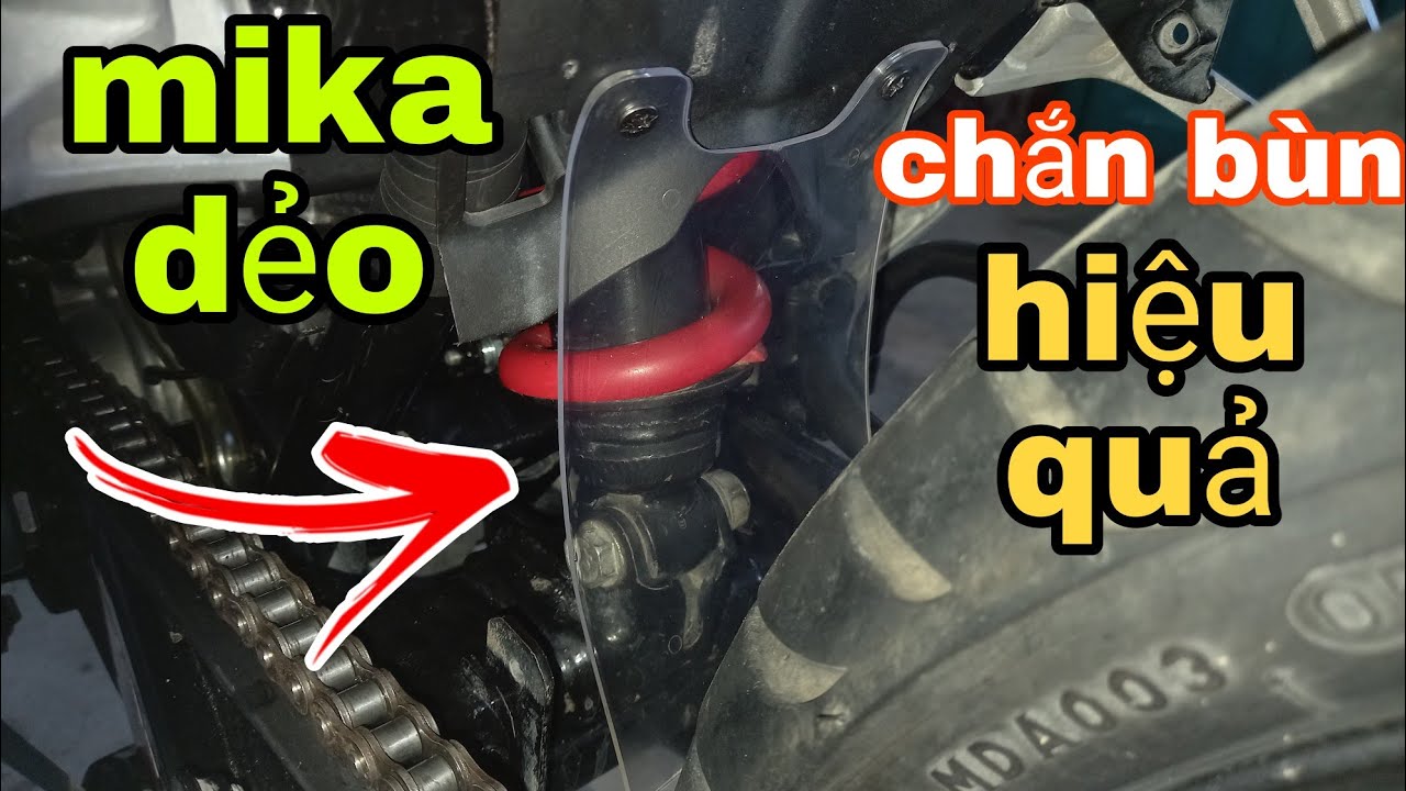 Hướng dẫn gắn MIKA dẻo|bảo vệ phuộc chắn bùn hiệu quả@namgi2322