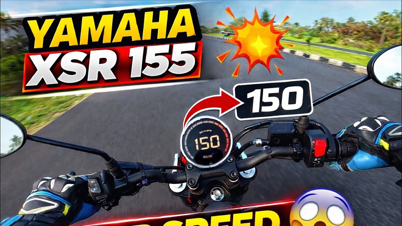 XSR 155 Top Speed Test Tamil | Tamil Motovlog | #xsr155