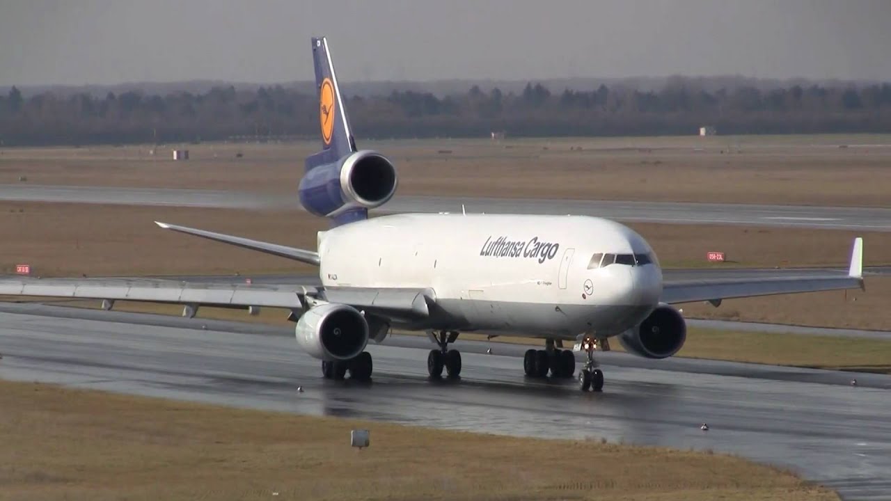 Lufthansa Cargo McDonnell Douglas MD-11F *D-ALCN* am Flughafen Düsseldorf
