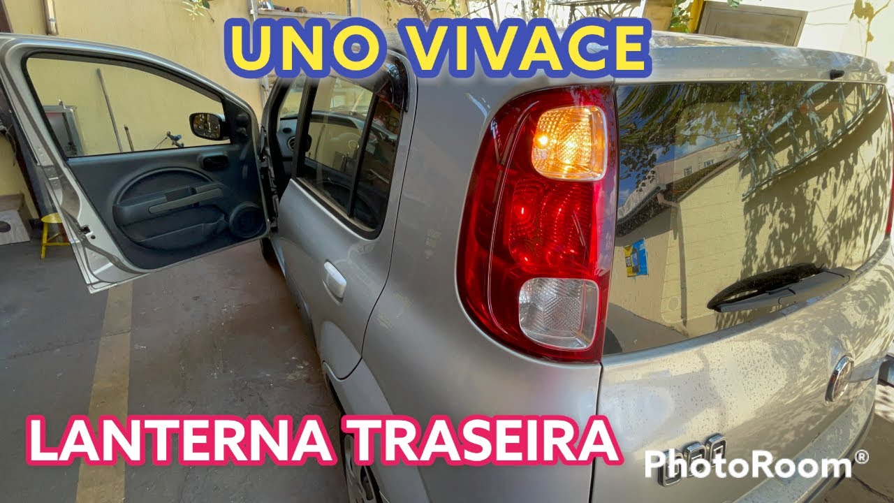 UNO VIVACE - COMO TIRAR A LANTERNA TRASEIRA