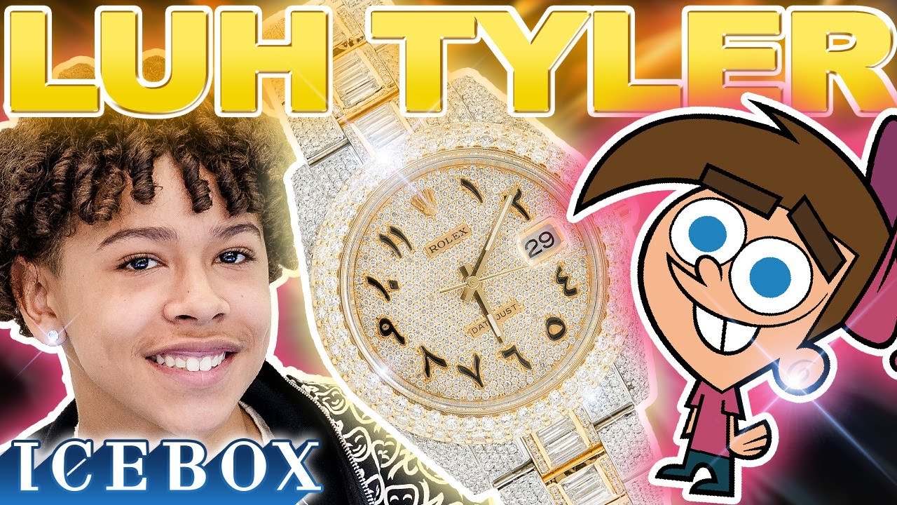 Luh Tyler Buys First Bustdown Rolex at Icebox + Runs Into Loe Shimmy & Trapland Pat!