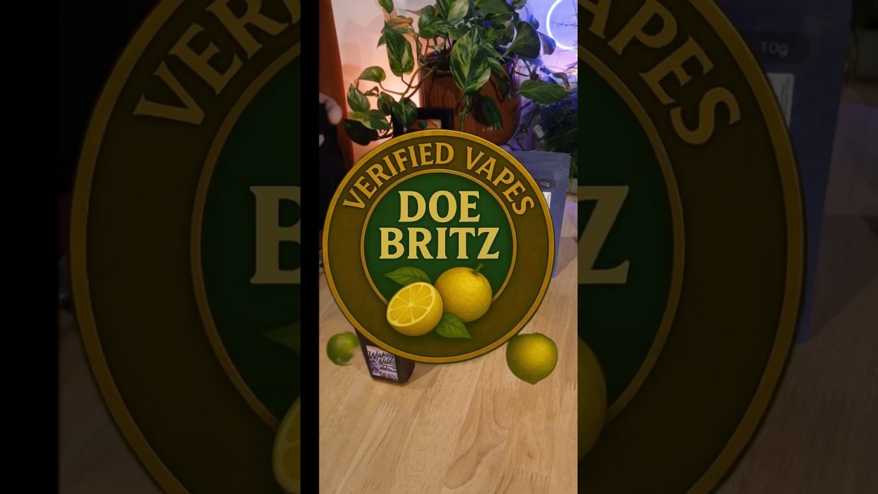 Verified ✅ DOE Britz 🍋 | Bright, Zesty & Built to Chill