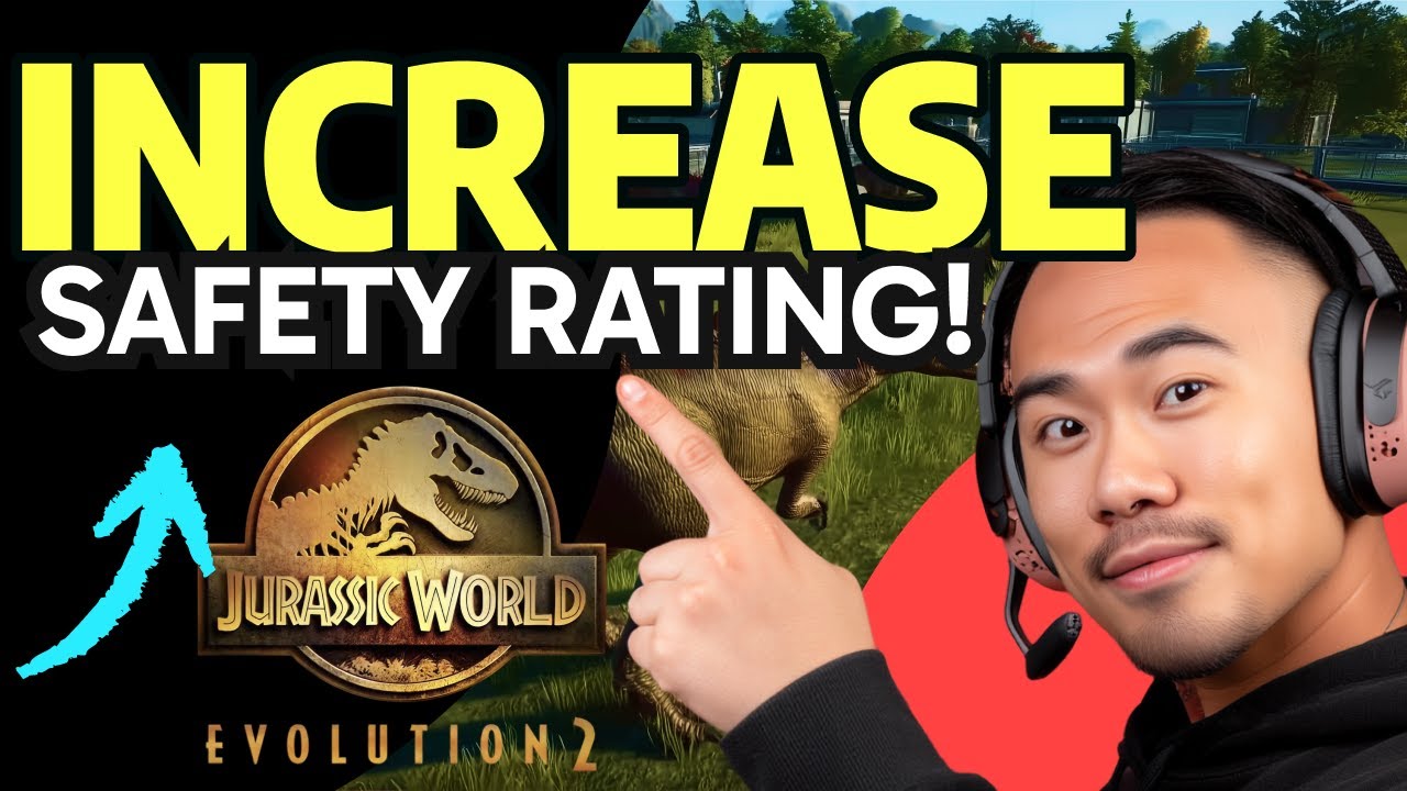 How to INCREASE SAFETY RATING in Jurassic World Evolution 2 (Step by Step)