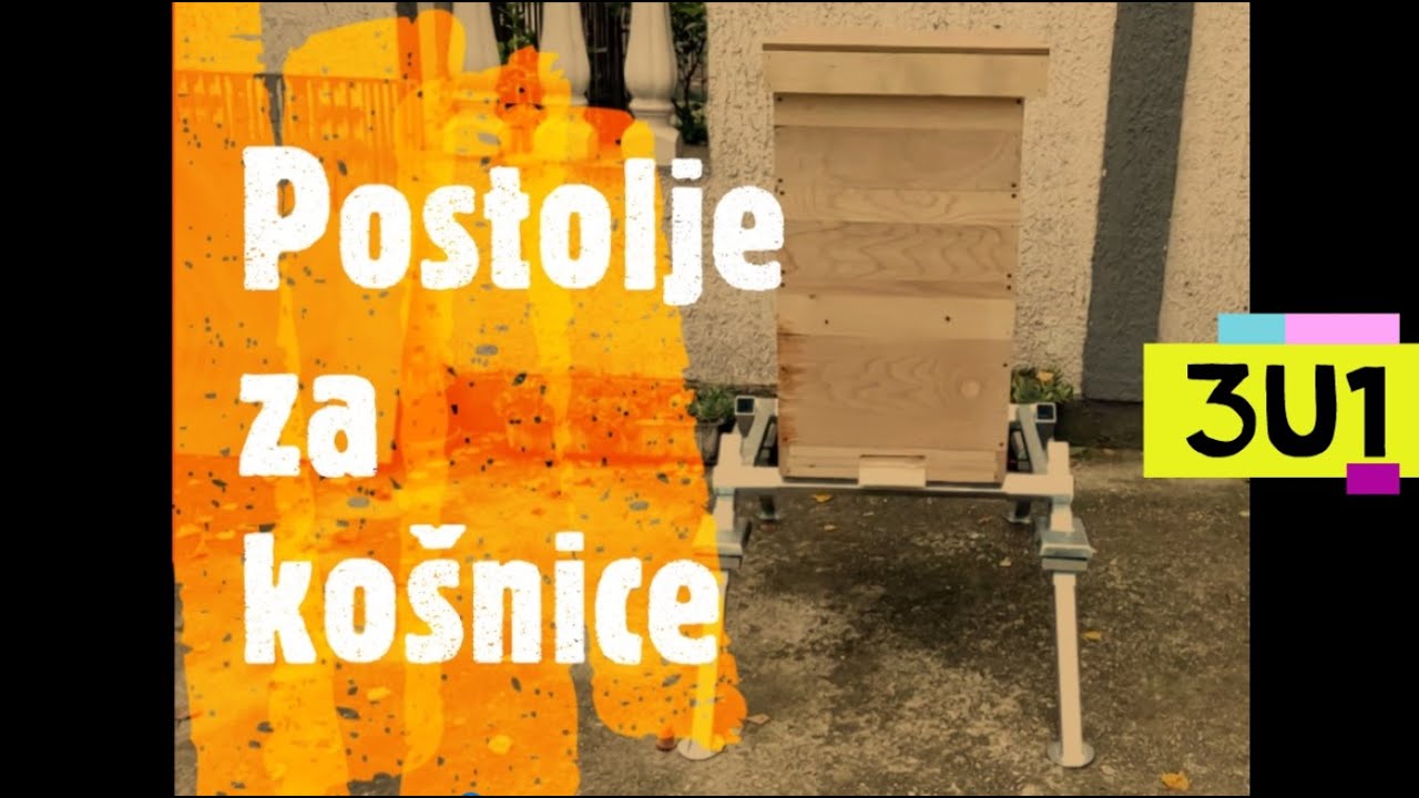 Postolje za kosnice 3u1 - Nosač košnica 3u1 - Beehive stand