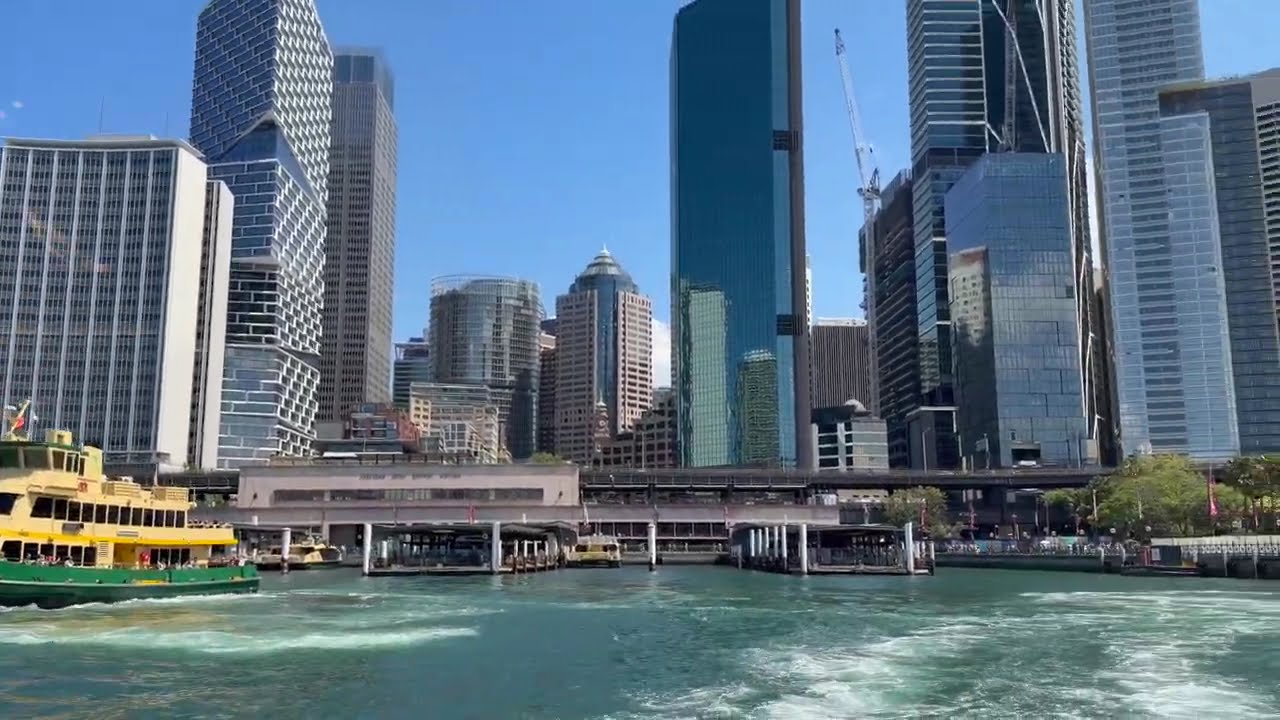 Sydney Harbour Day Trip: Circular Quay to Cockatoo Island via Barangaroo | Full Ferry Experience”