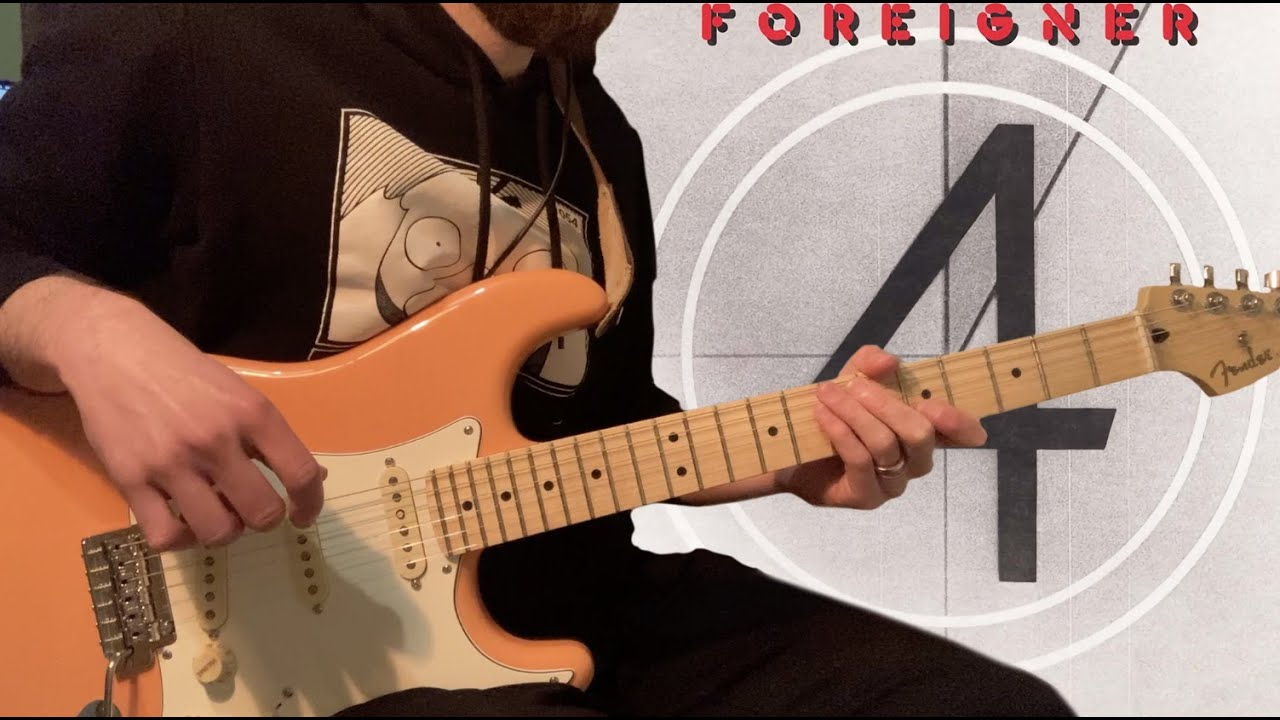 Foreigner - Waiting for a Girl Like You (Guitar Cover)