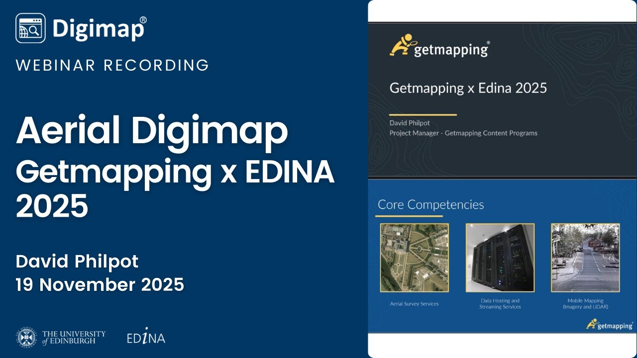 Aerial Collection Getmapping Digimap Datasets