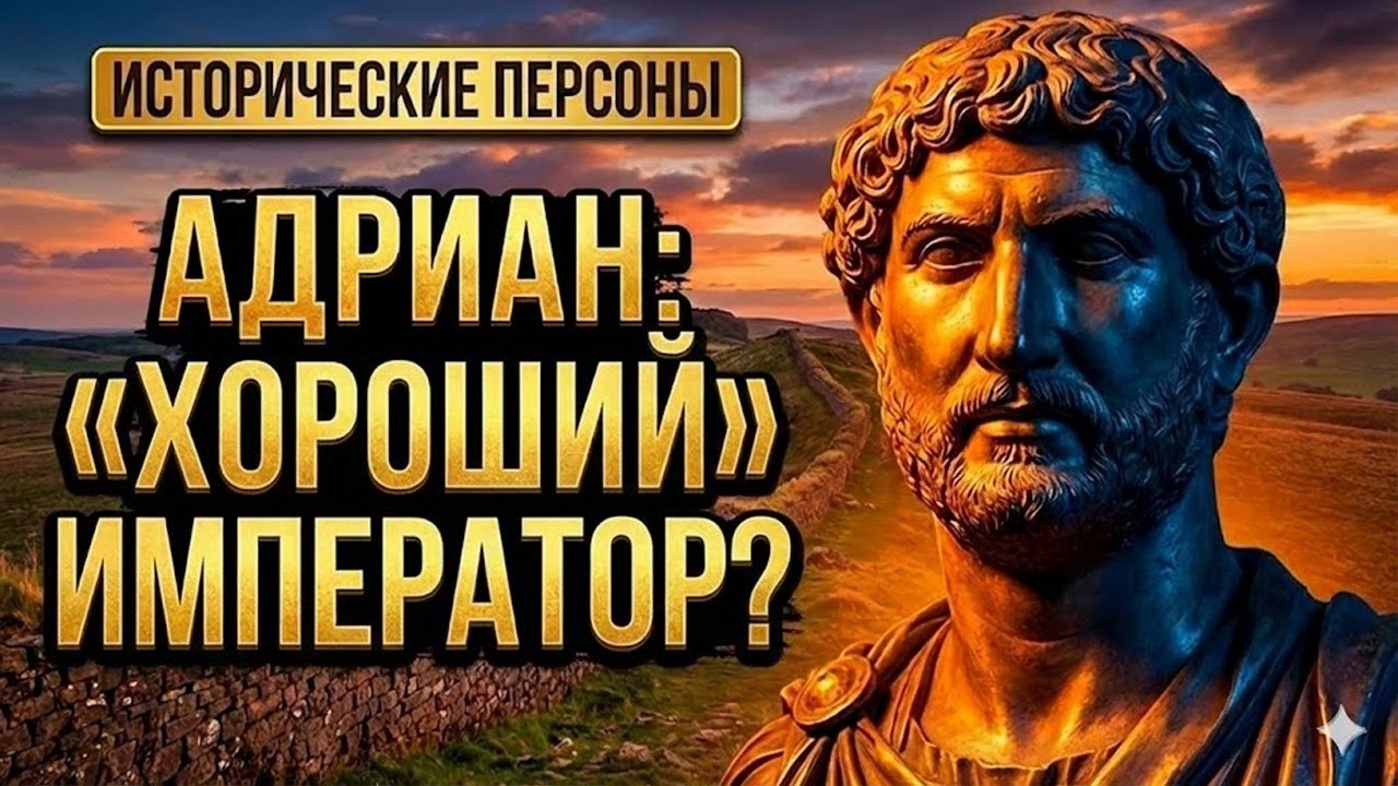Император Адриан: &laquo;Хороший&raquo; правитель или жестокий тиран? 🏛️ Величие и трагедия Рима