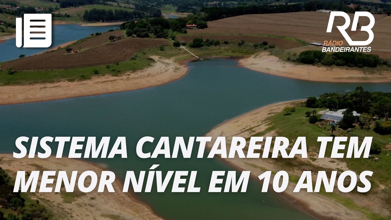 Nível do Cantareira acende alerta e reforça necessidade de economia de água