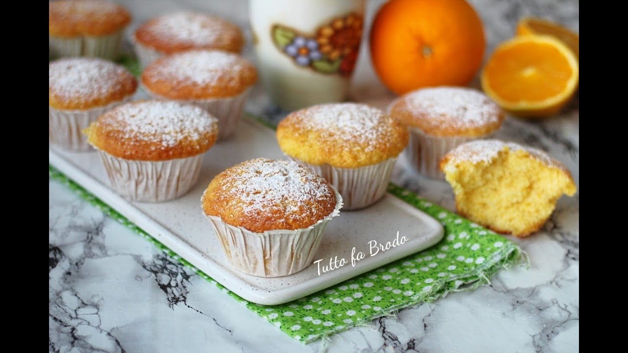 MUFFIN ALL'ARANCIA VELOCI