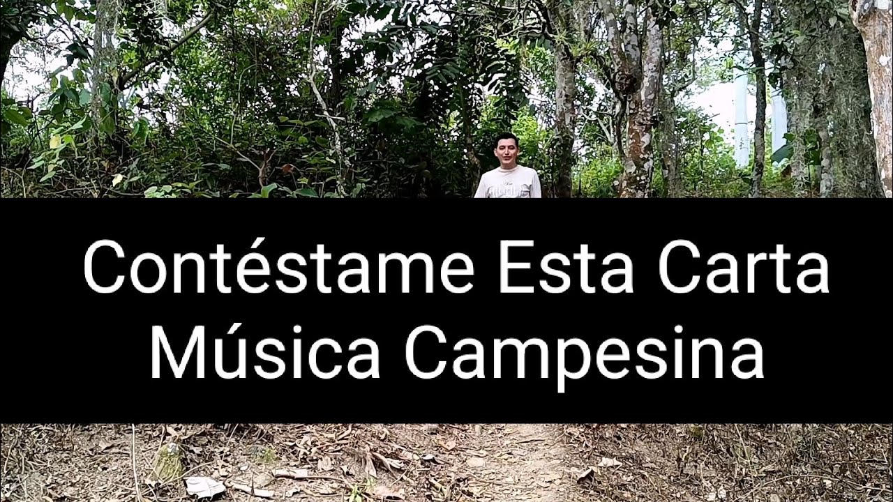 MÚSICA CAMPESINA-CONTÈSTAME ESTA CARTA #musicacampesina #merenguecampesino #musicadecuerda #musica 