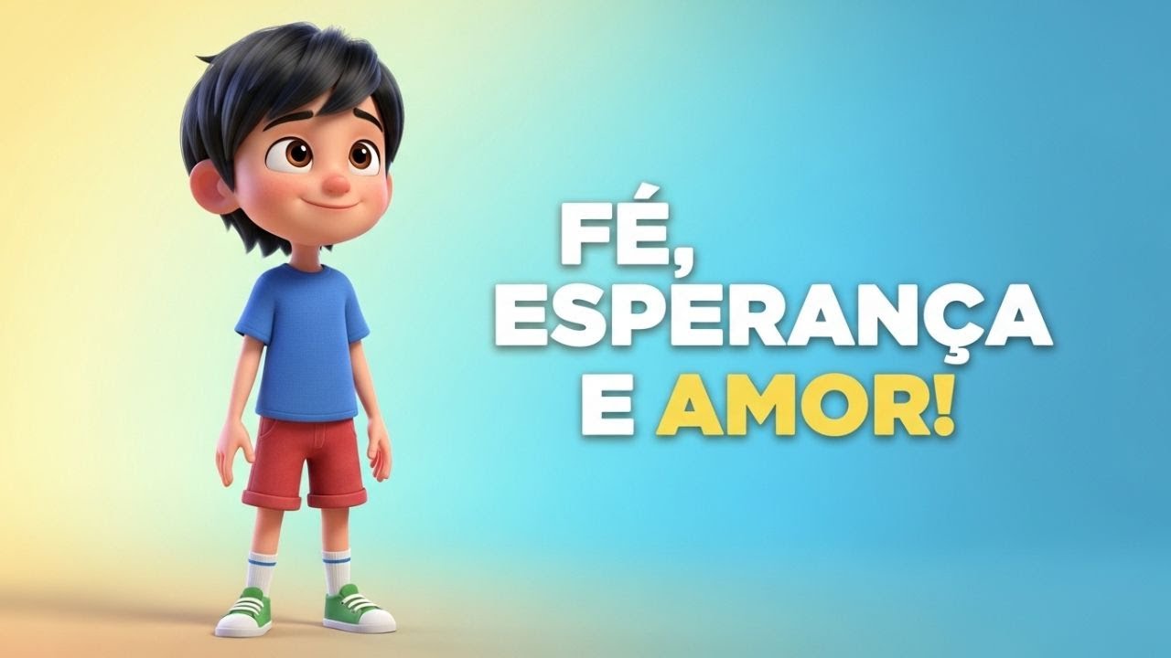 1 Coríntios 13 para Crianças 🎵 | A Música do Amor de Deus | Infantil Cristão
