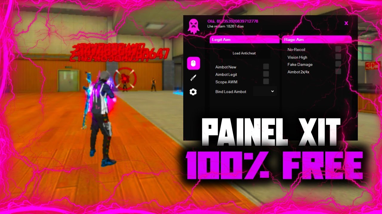 PAINEL XIT EXTERNAL EMULADOR AIMBOT 100% ANTI BAN ATUALIZADO! LINK DIRETO
