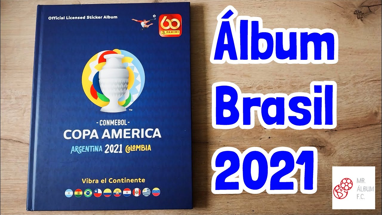 &Aacute;lbum Copa Am&eacute;rica 2021 (Completo) PANINI