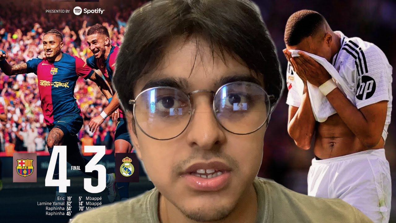 BARCELONA OWN REAL MADRID AGAIN!! | BARCELONA 4-3 REAL MADRID *EMBARRASSING*