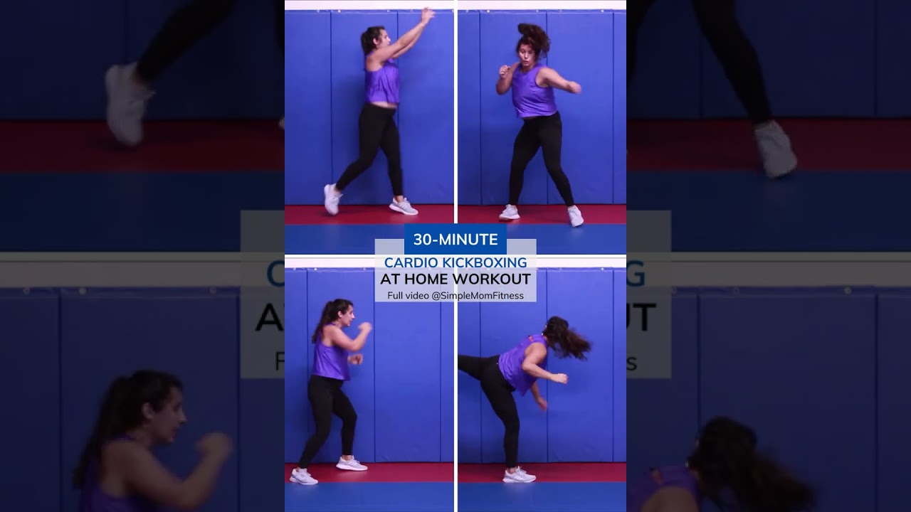 30-min Cardio Kickboxing Workout 